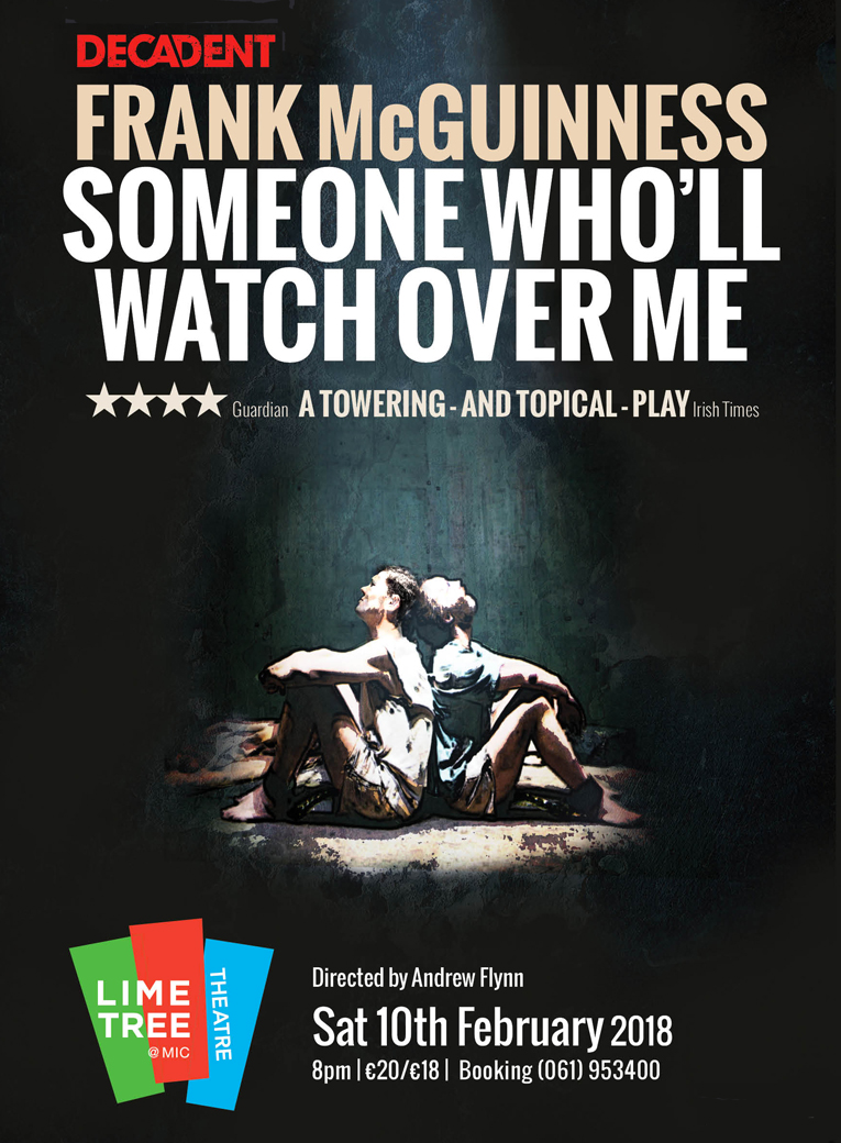 Someone Who’ll Watch Over Me poster from Decadent's production